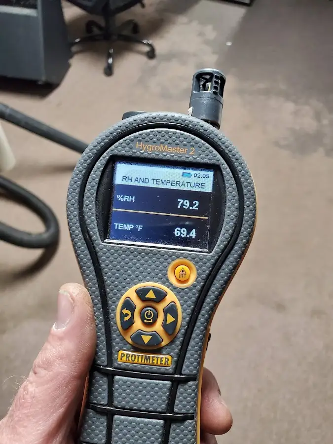 Moisture meter humidity assessment for Mold Remediation & Removal in Gardiner